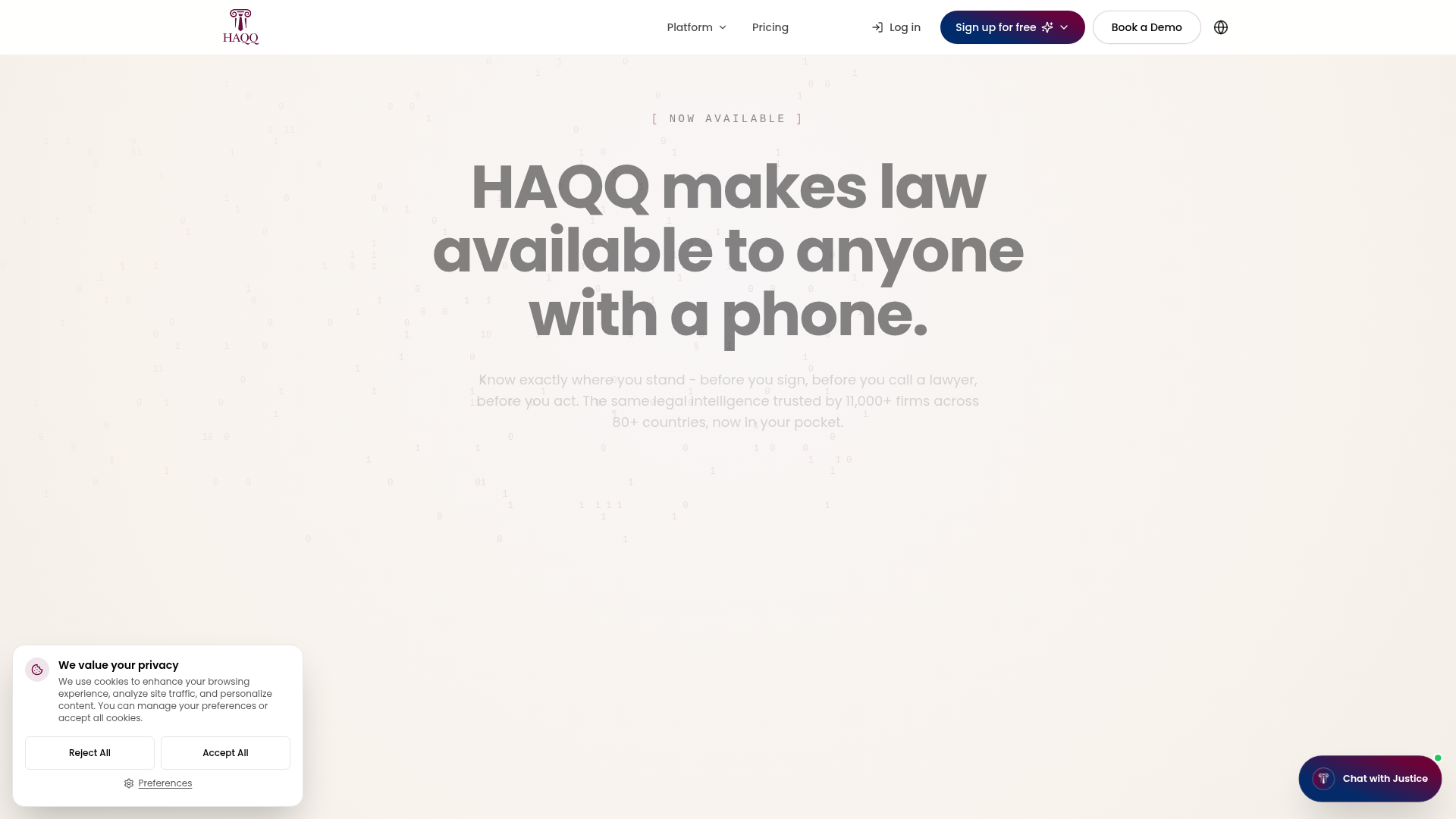 HAQQ Legal AI