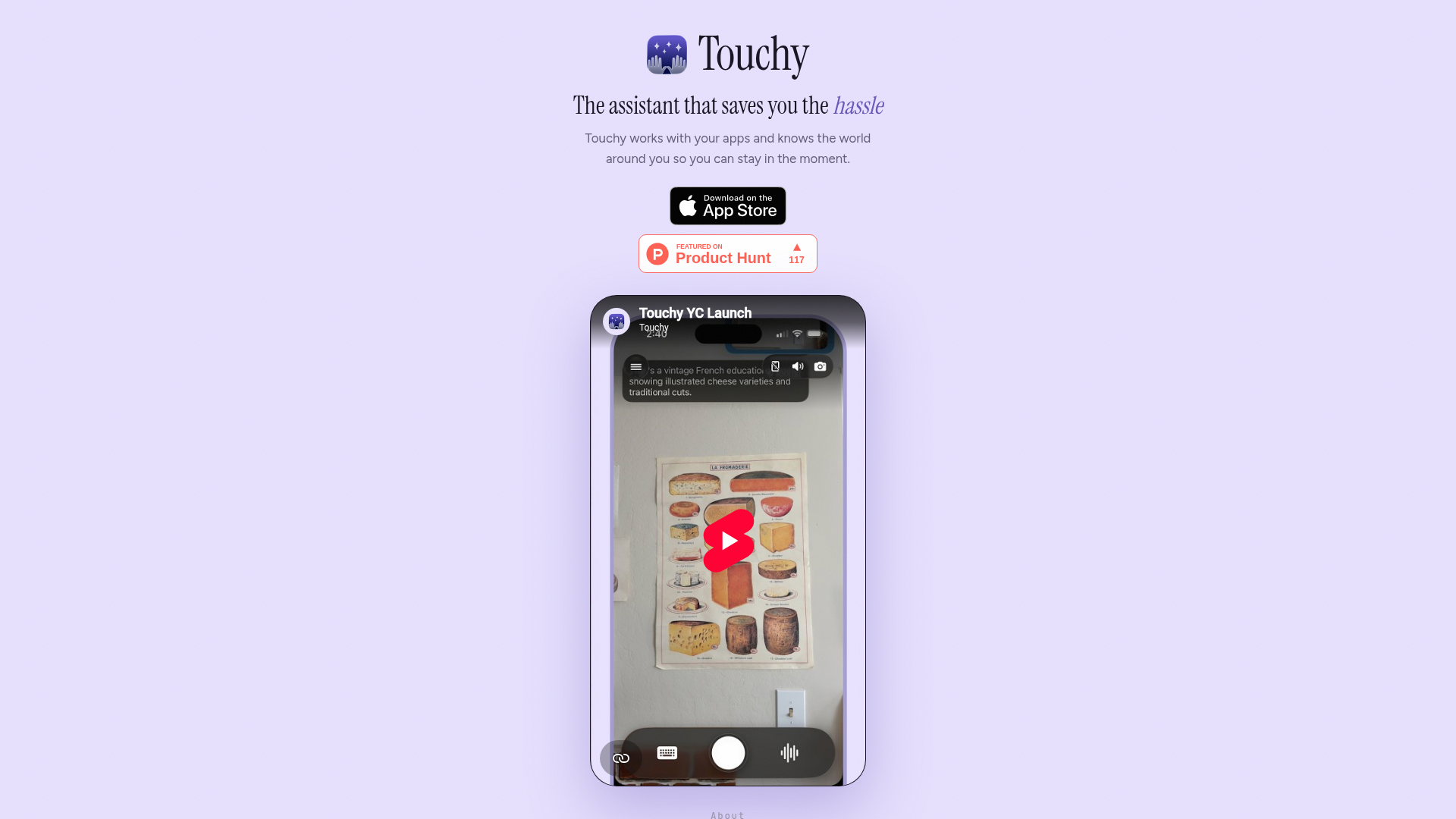 Touchy — 理解身边世界的 iOS 语音助手