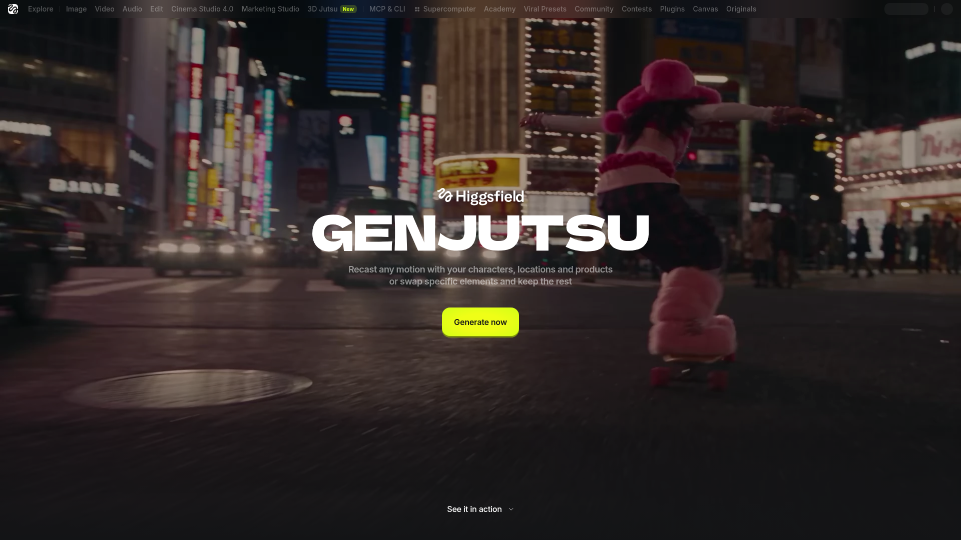 Higgsfield Genjutsu 视频重制