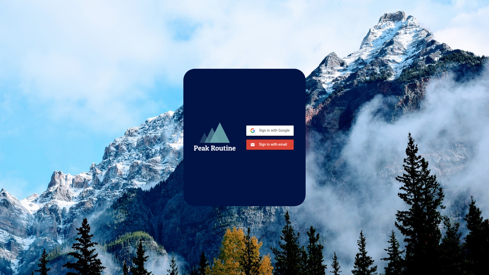 PeakRoutine